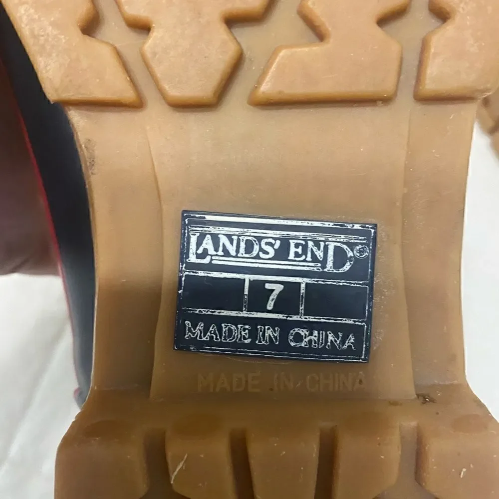 Lands End Duck Boots Women Size 7